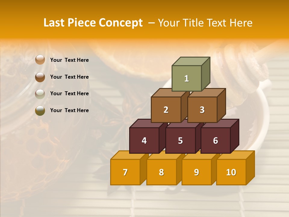 Dish Cook Lemon PowerPoint Template