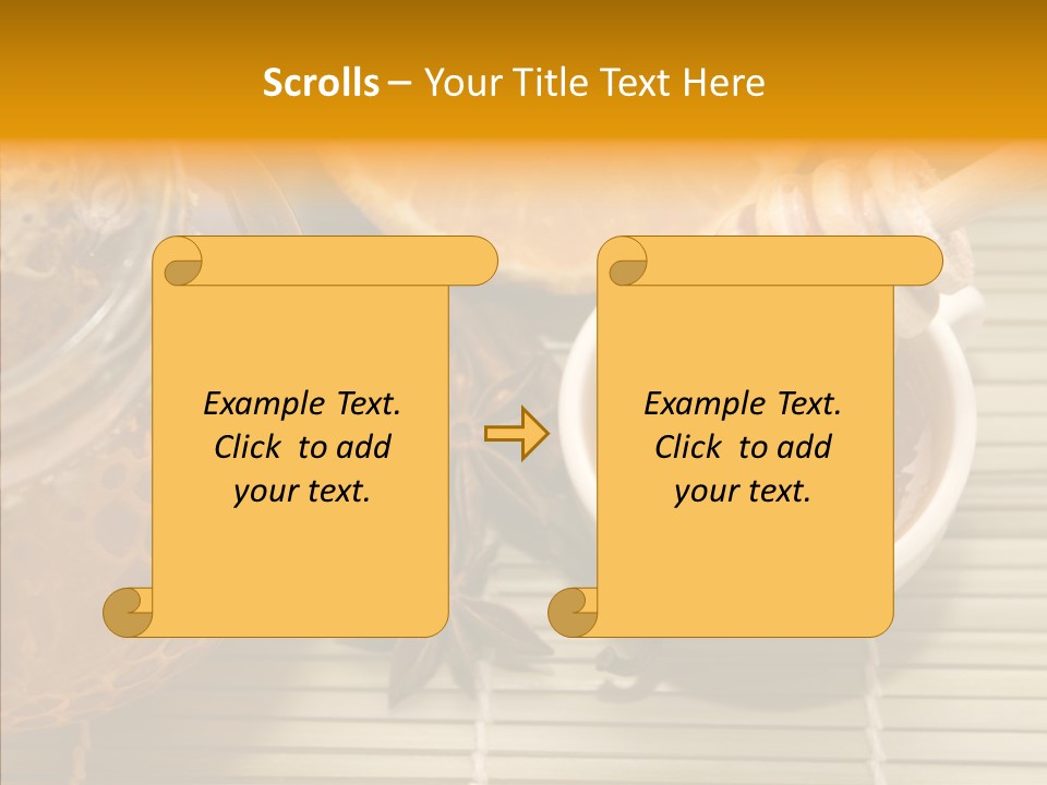 Dish Cook Lemon PowerPoint Template