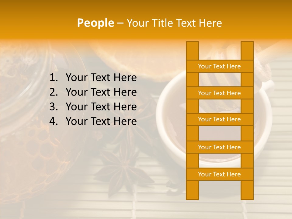 Dish Cook Lemon PowerPoint Template