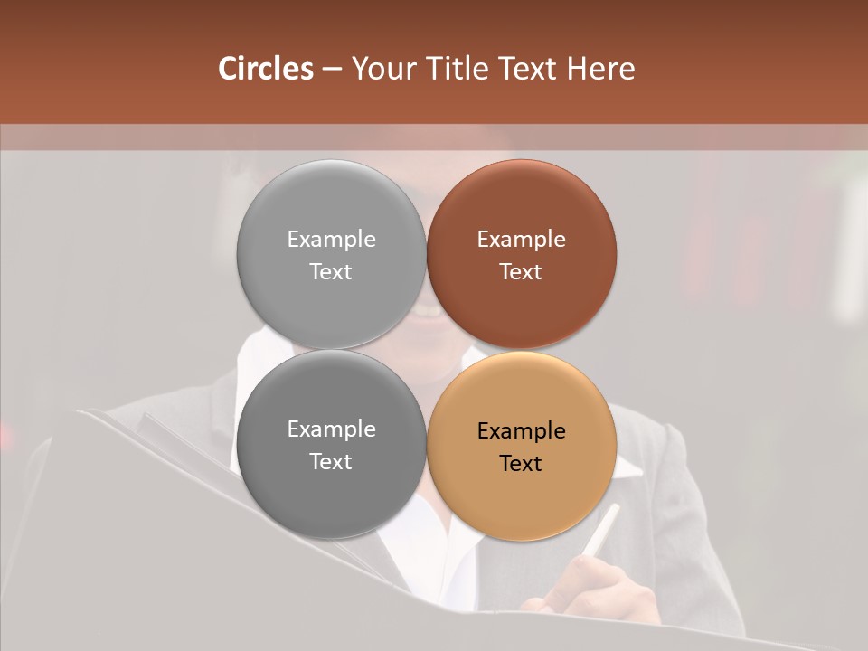 Girl Outdoors Copyspace PowerPoint Template