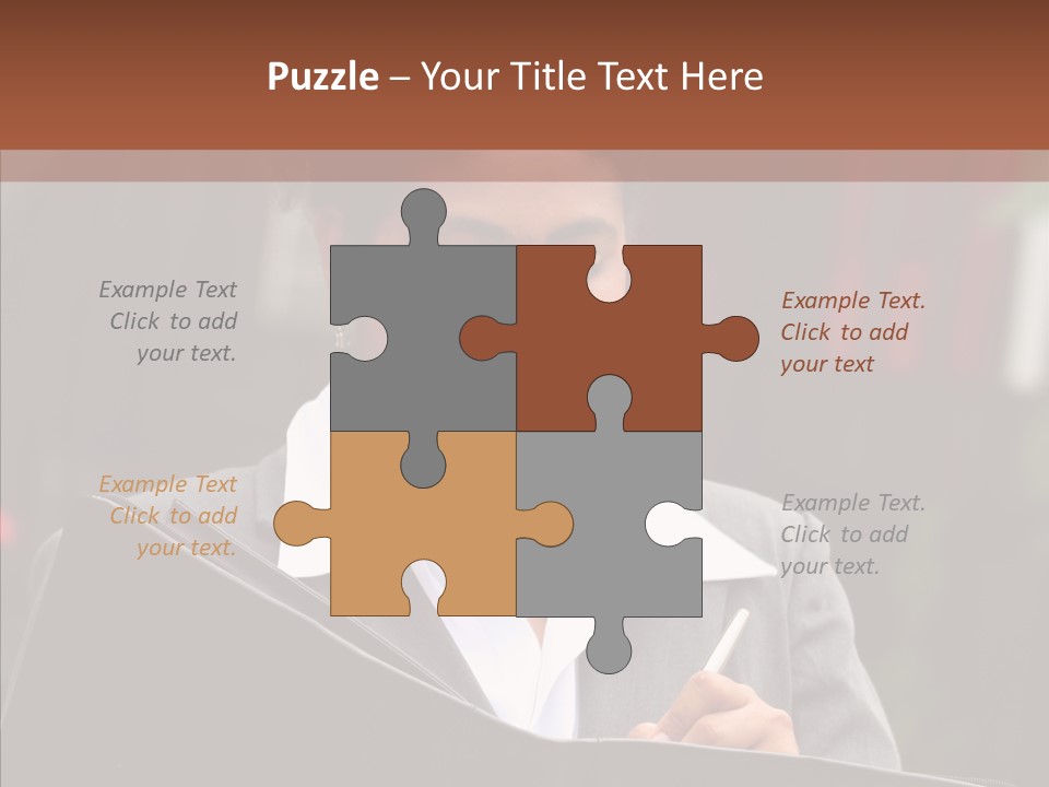 Girl Outdoors Copyspace PowerPoint Template