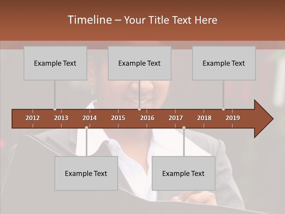 Girl Outdoors Copyspace PowerPoint Template