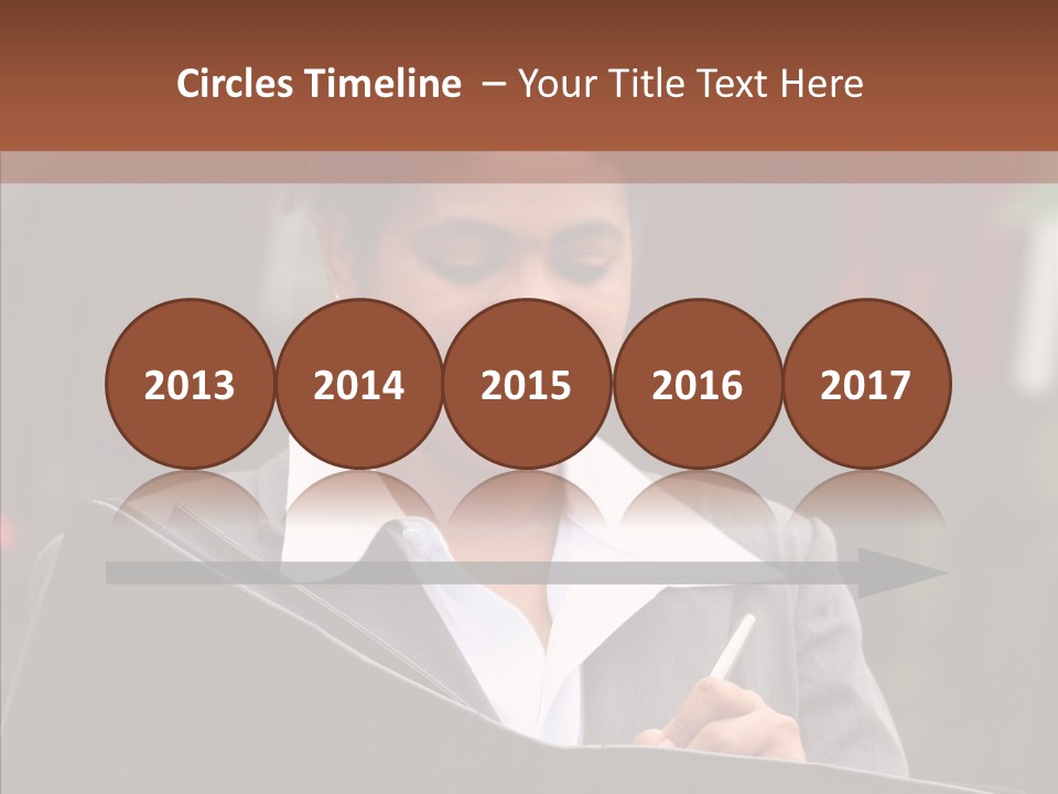 Girl Outdoors Copyspace PowerPoint Template