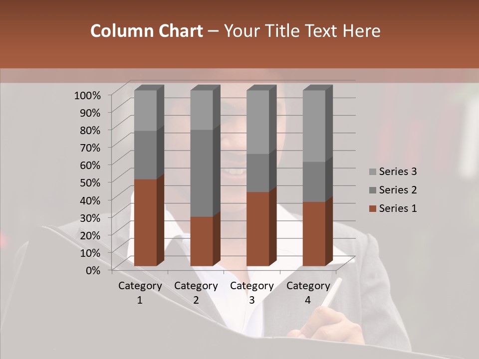 Girl Outdoors Copyspace PowerPoint Template