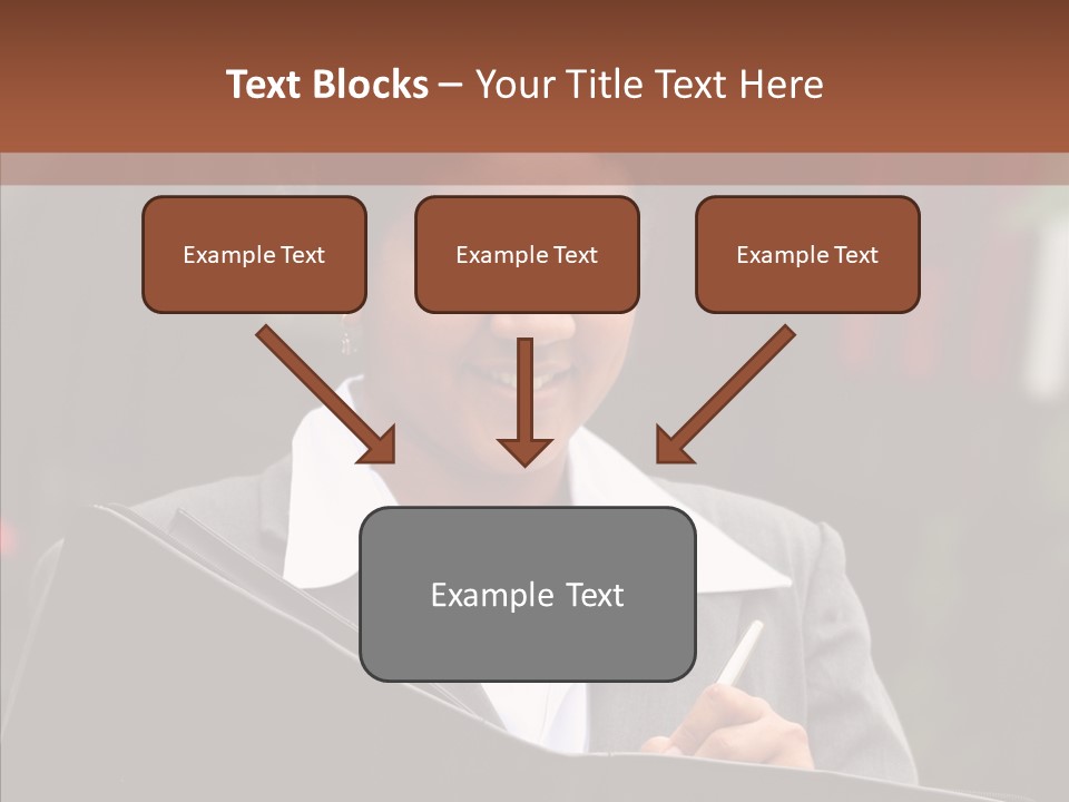 Girl Outdoors Copyspace PowerPoint Template