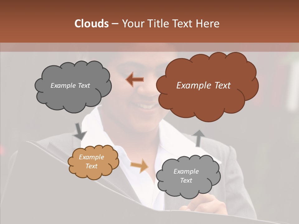 Girl Outdoors Copyspace PowerPoint Template