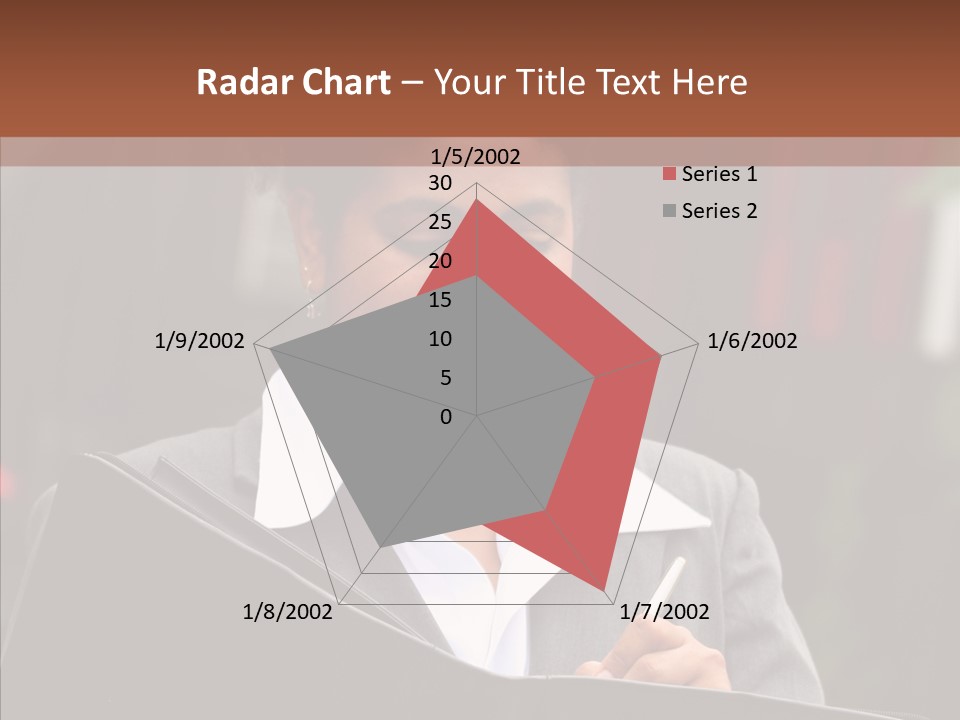 Girl Outdoors Copyspace PowerPoint Template
