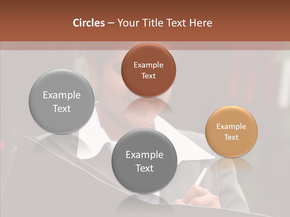 Girl Outdoors Copyspace PowerPoint Template