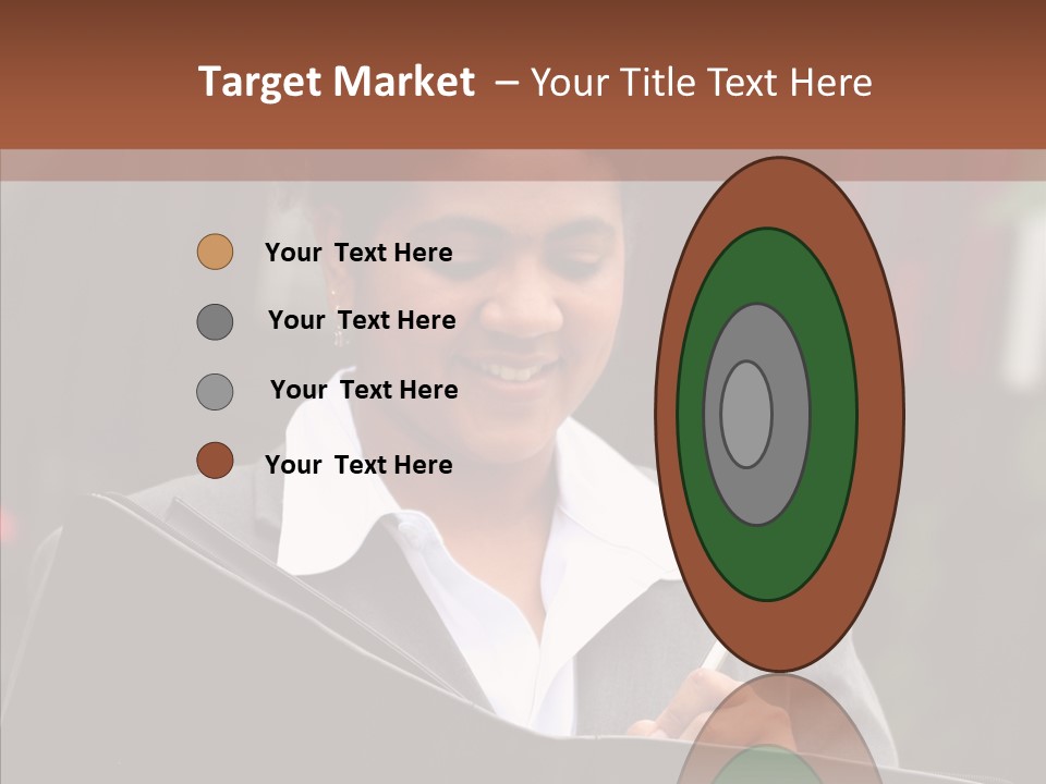 Girl Outdoors Copyspace PowerPoint Template