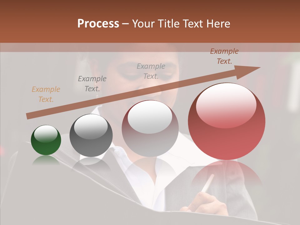 Girl Outdoors Copyspace PowerPoint Template