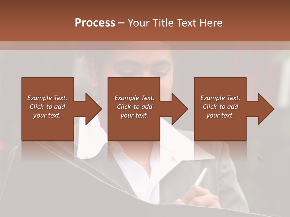 Girl Outdoors Copyspace PowerPoint Template