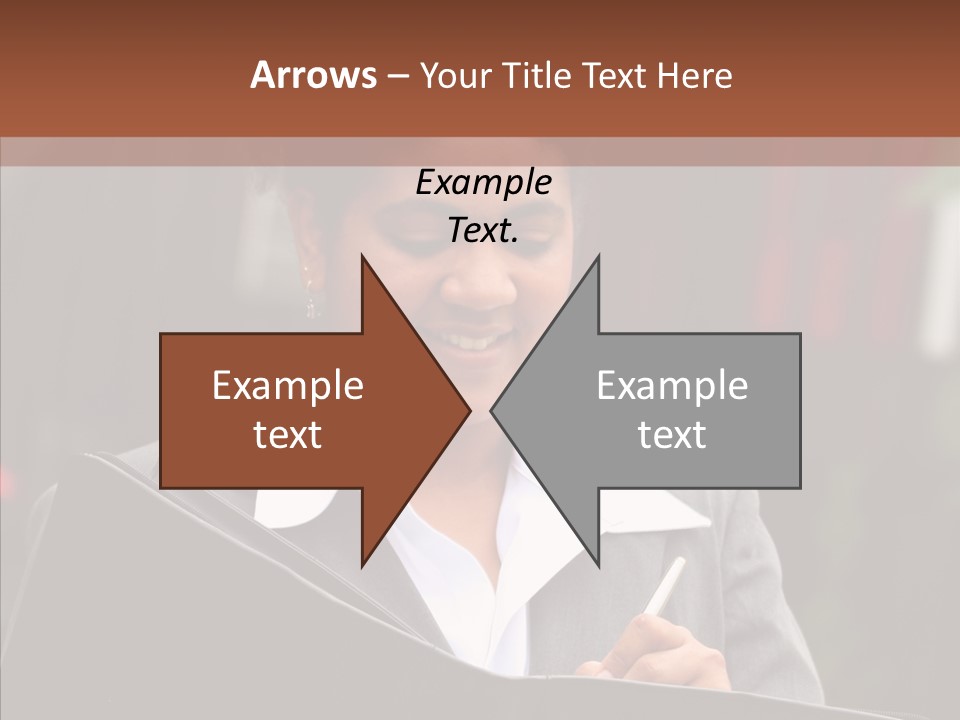 Girl Outdoors Copyspace PowerPoint Template