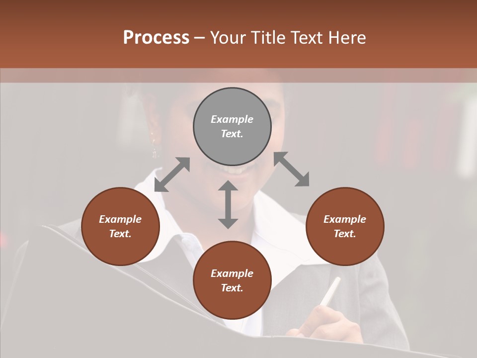 Girl Outdoors Copyspace PowerPoint Template