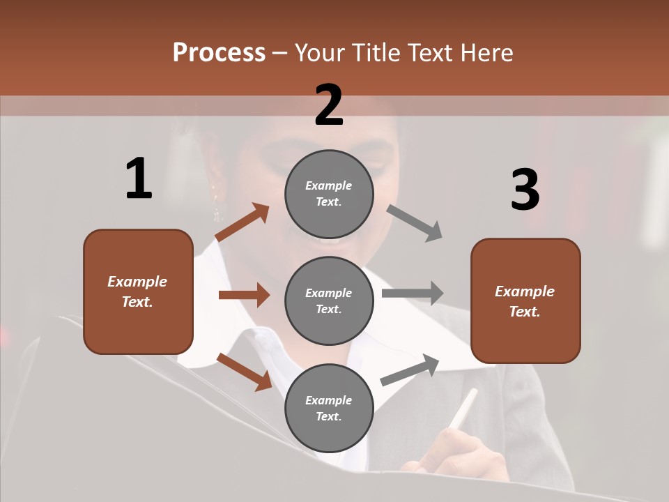 Girl Outdoors Copyspace PowerPoint Template