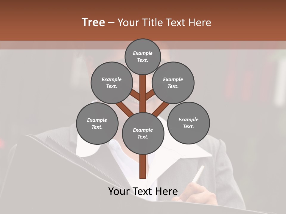 Girl Outdoors Copyspace PowerPoint Template