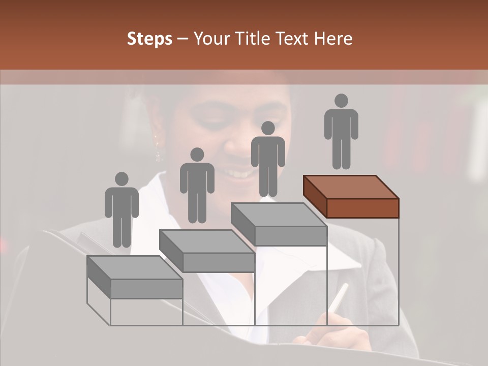 Girl Outdoors Copyspace PowerPoint Template