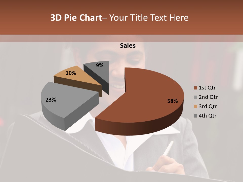 Girl Outdoors Copyspace PowerPoint Template
