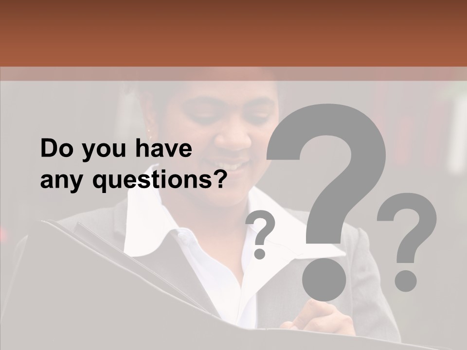 Girl Outdoors Copyspace PowerPoint Template