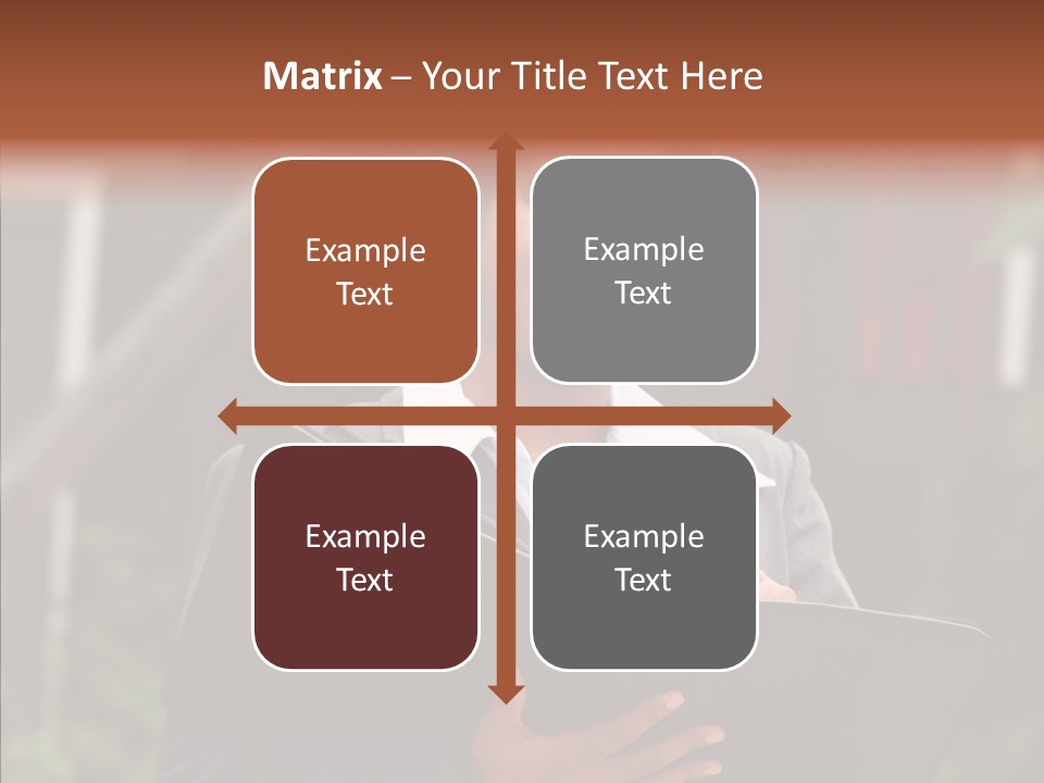 Boss Smile Agent PowerPoint Template