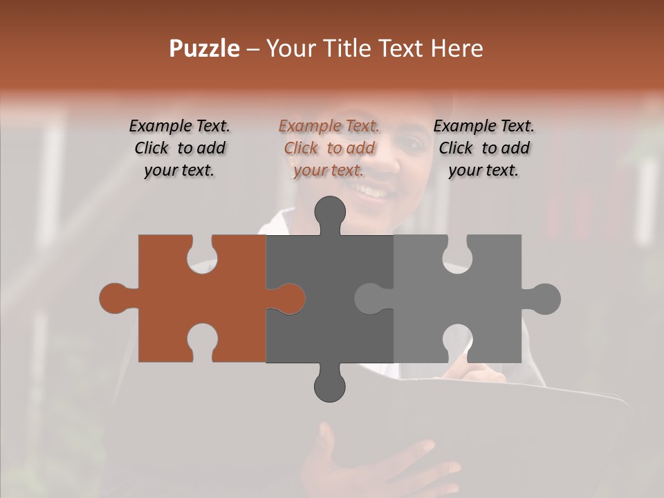 Boss Smile Agent PowerPoint Template