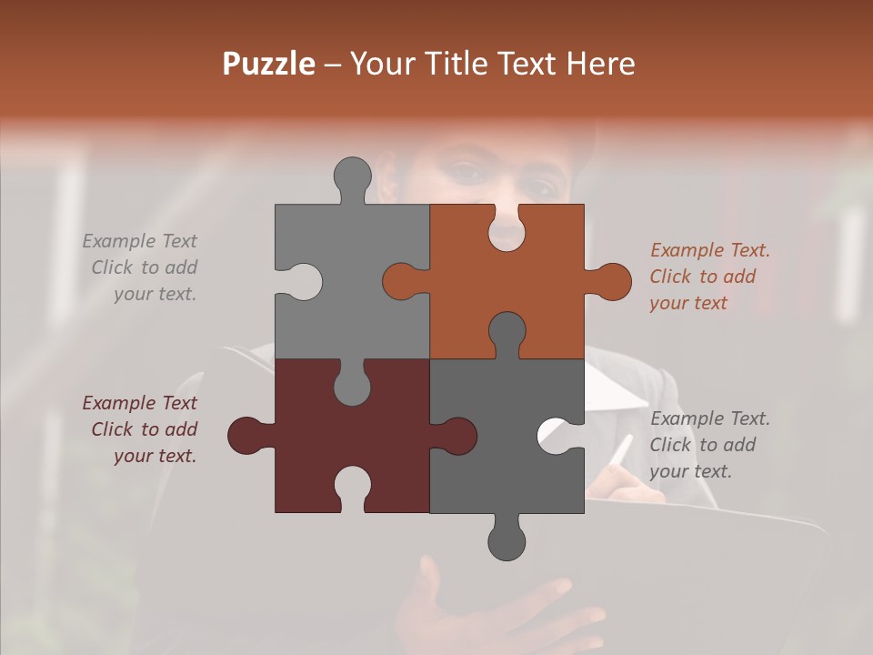 Boss Smile Agent PowerPoint Template