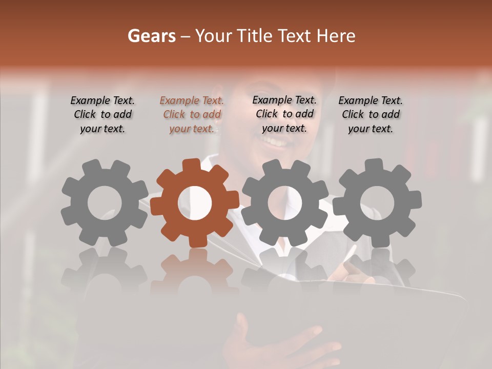 Boss Smile Agent PowerPoint Template