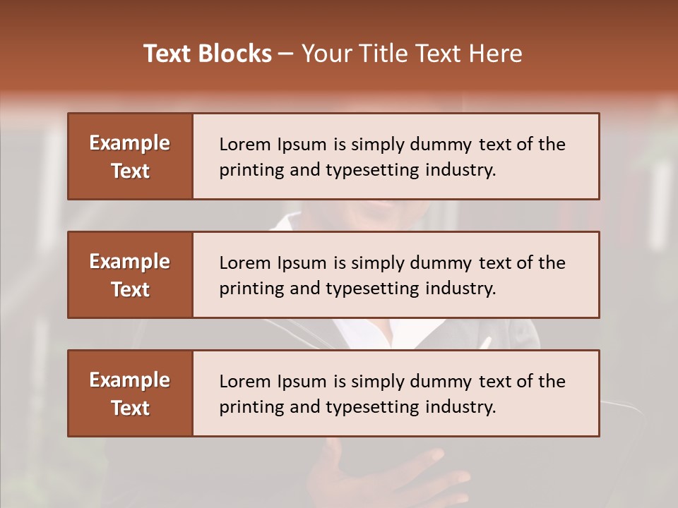 Boss Smile Agent PowerPoint Template