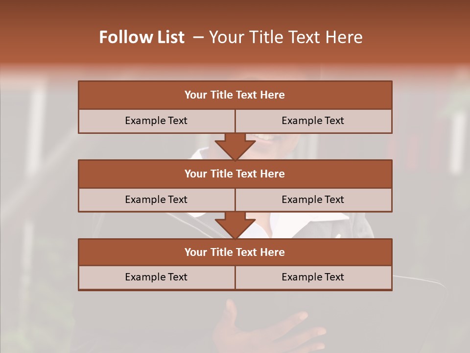 Boss Smile Agent PowerPoint Template