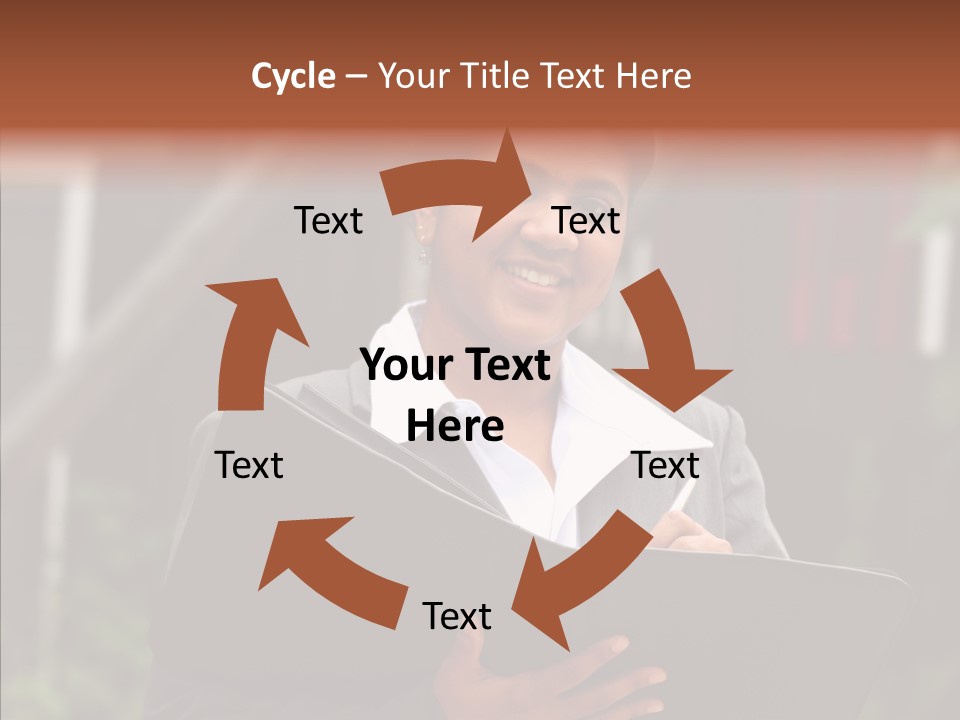 Boss Smile Agent PowerPoint Template