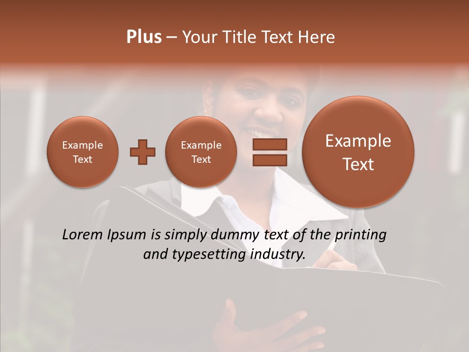 Boss Smile Agent PowerPoint Template