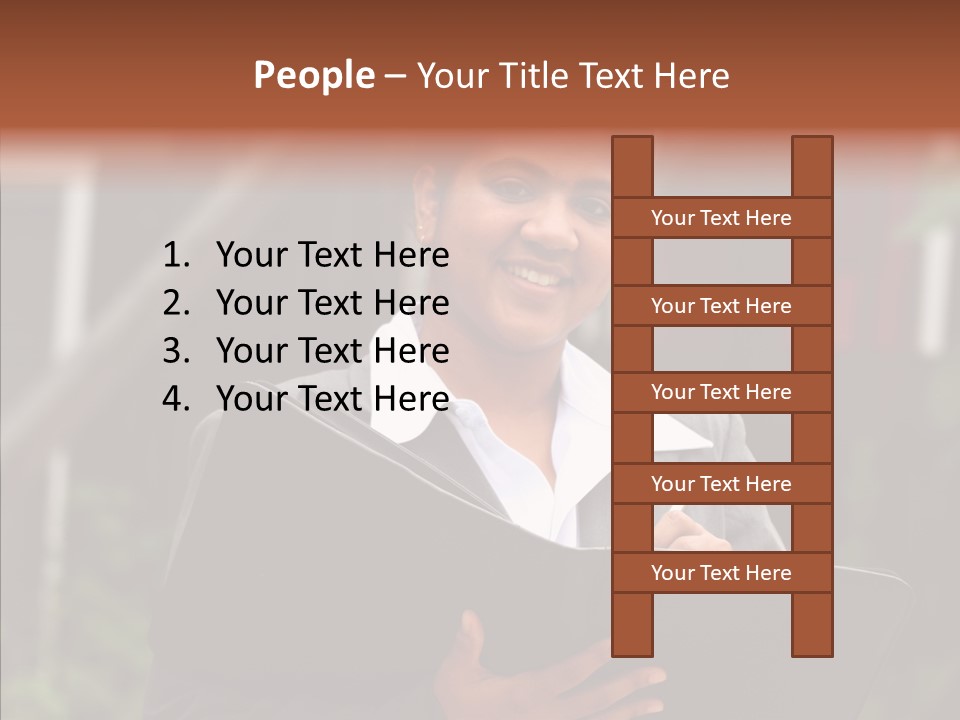 Boss Smile Agent PowerPoint Template