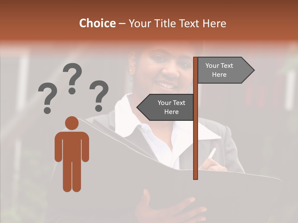 Boss Smile Agent PowerPoint Template