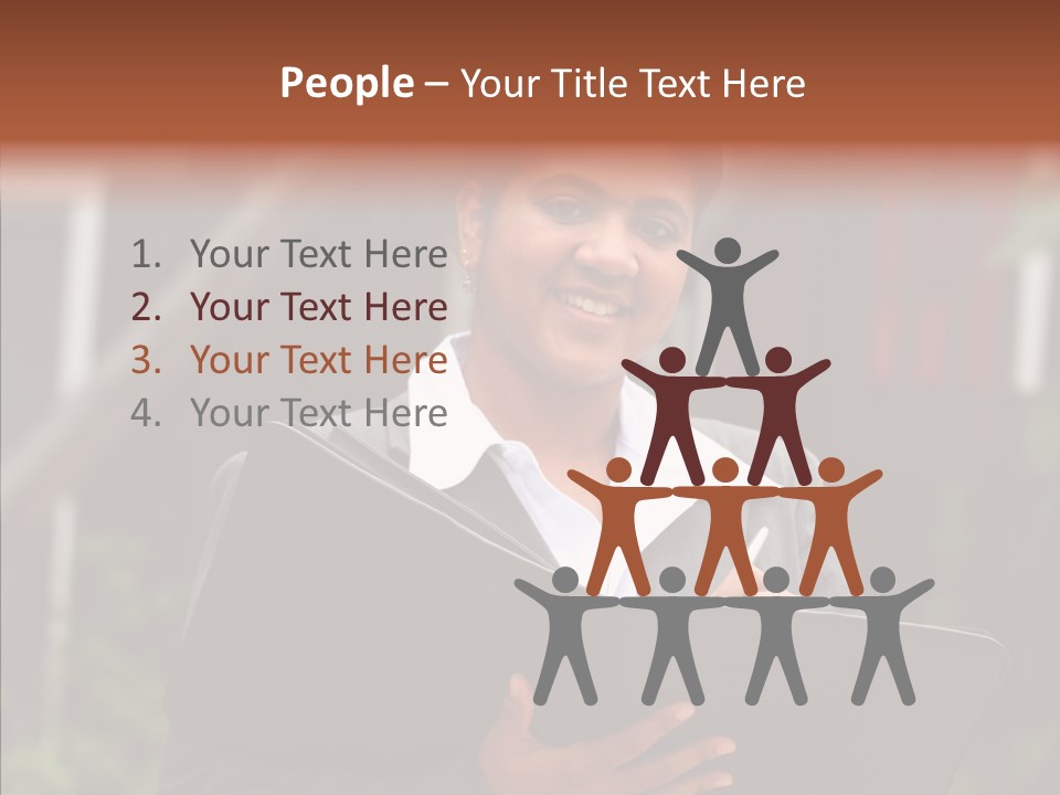 Boss Smile Agent PowerPoint Template