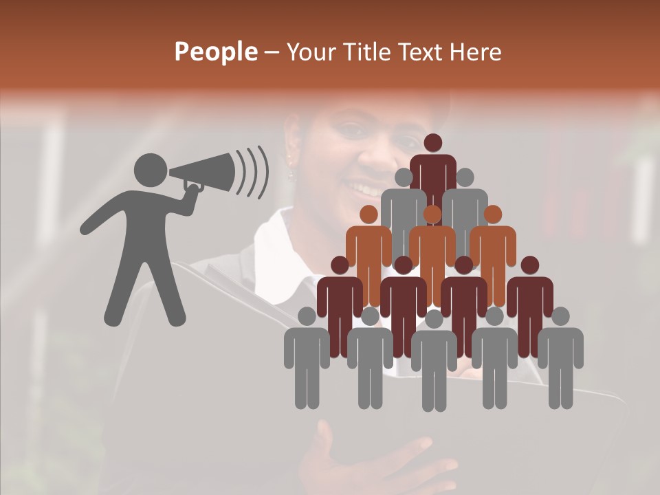 Boss Smile Agent PowerPoint Template