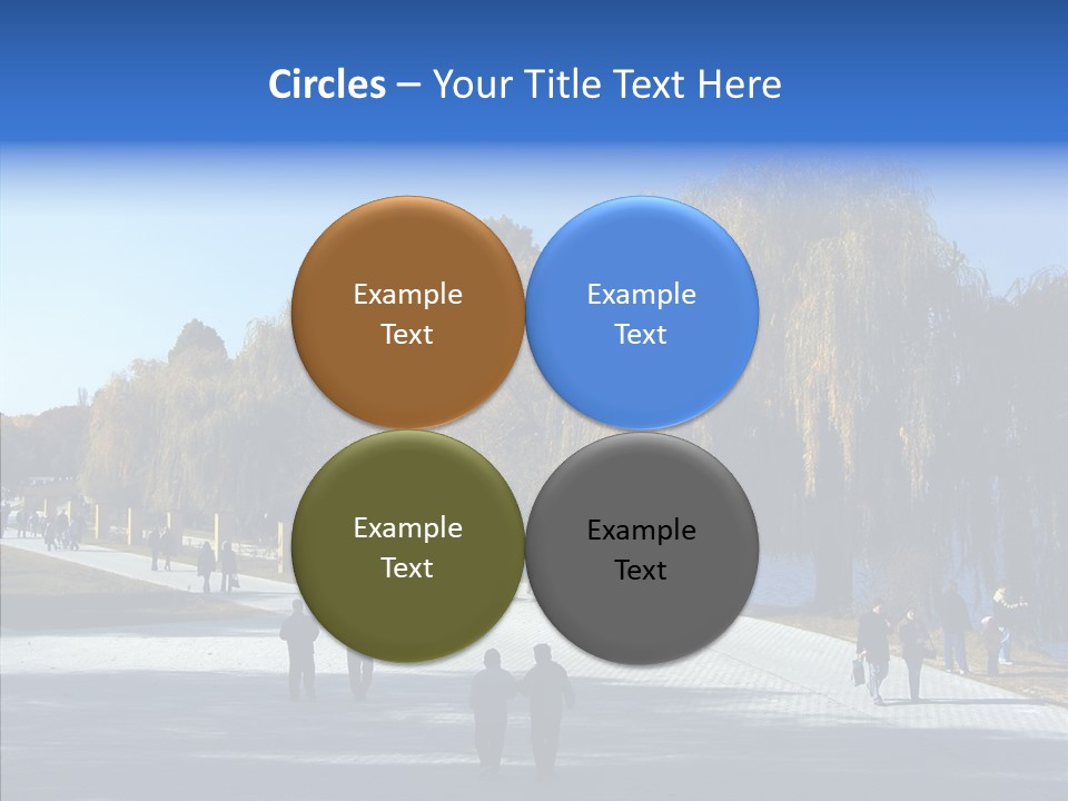 Playtime Recreation Path PowerPoint Template