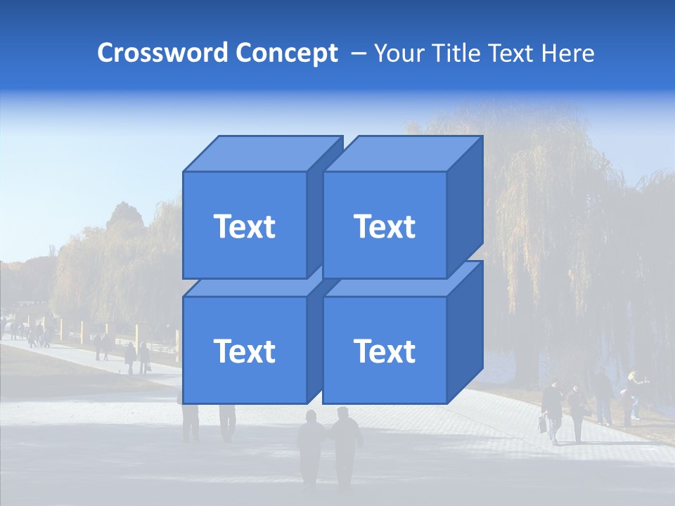 Playtime Recreation Path PowerPoint Template