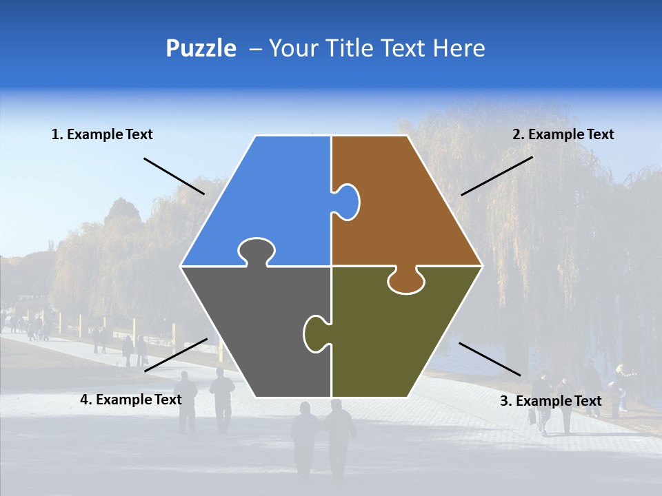 Playtime Recreation Path PowerPoint Template