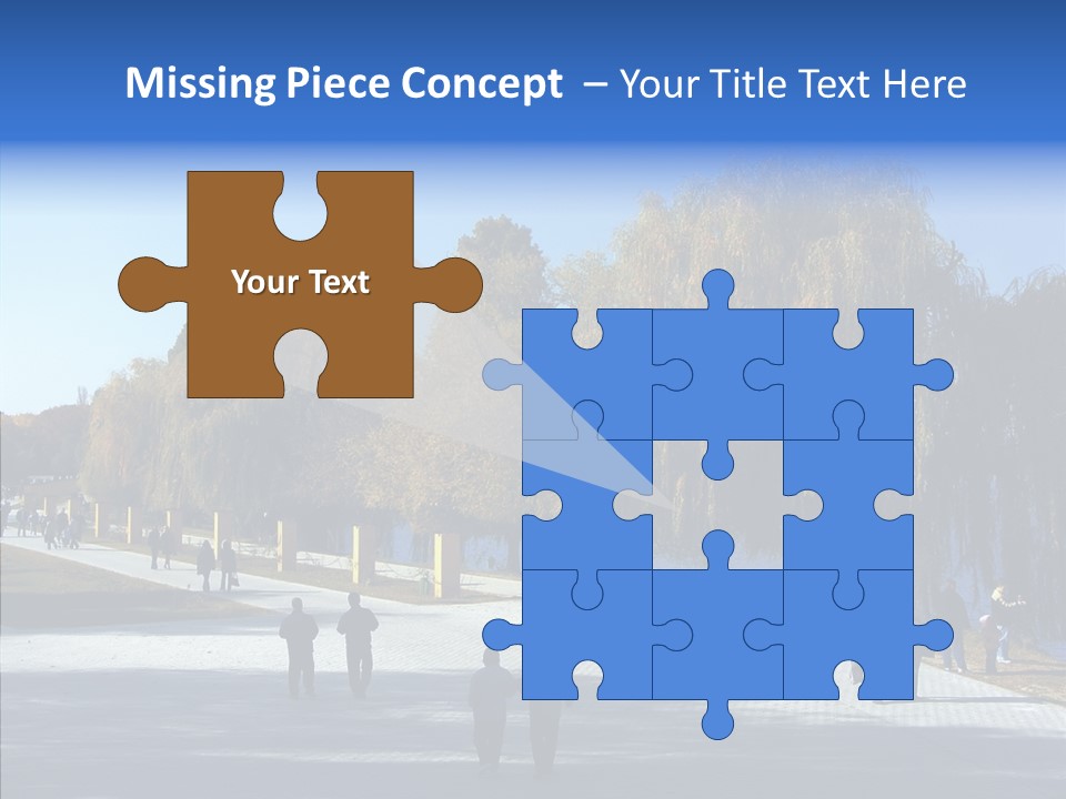 Playtime Recreation Path PowerPoint Template