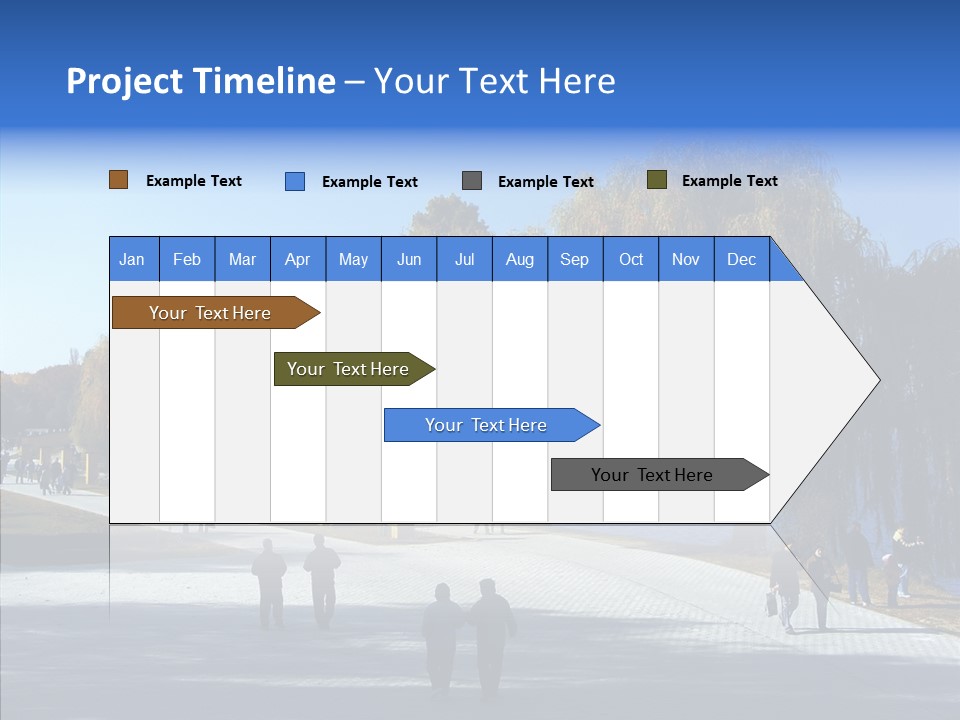 Playtime Recreation Path PowerPoint Template