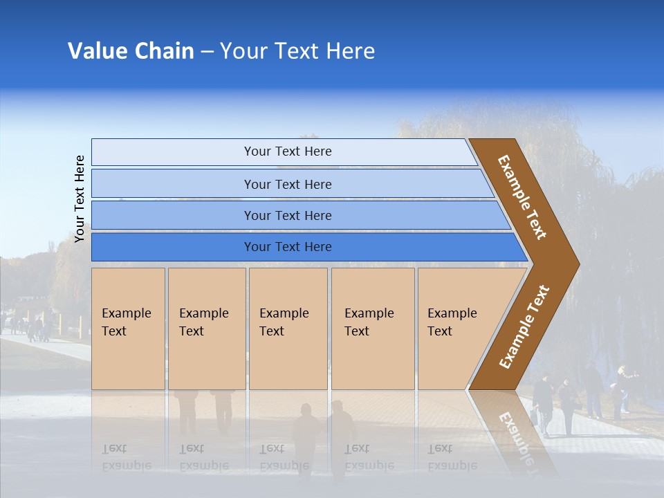 Playtime Recreation Path PowerPoint Template