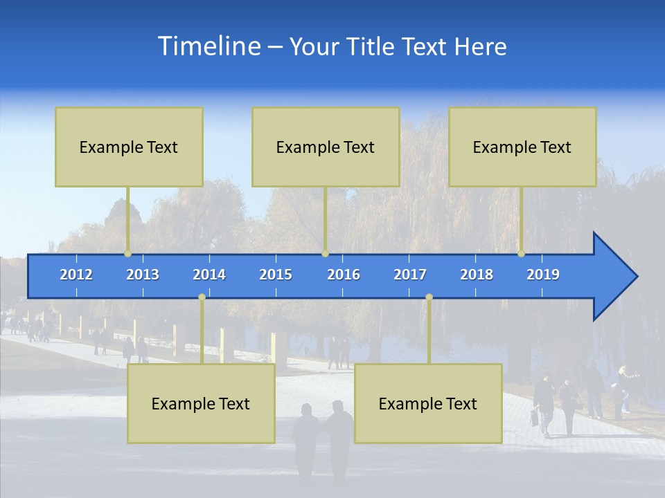 Playtime Recreation Path PowerPoint Template