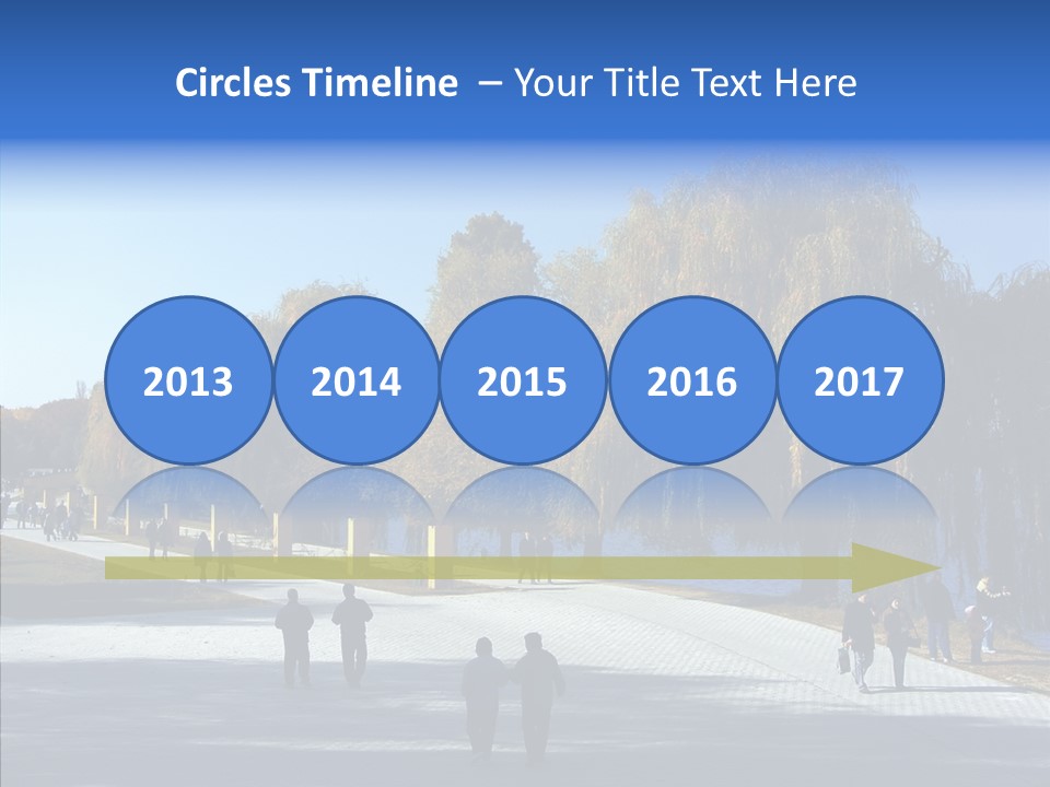 Playtime Recreation Path PowerPoint Template