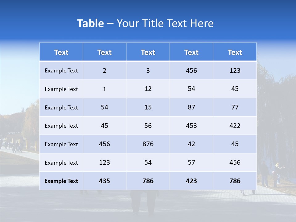 Playtime Recreation Path PowerPoint Template