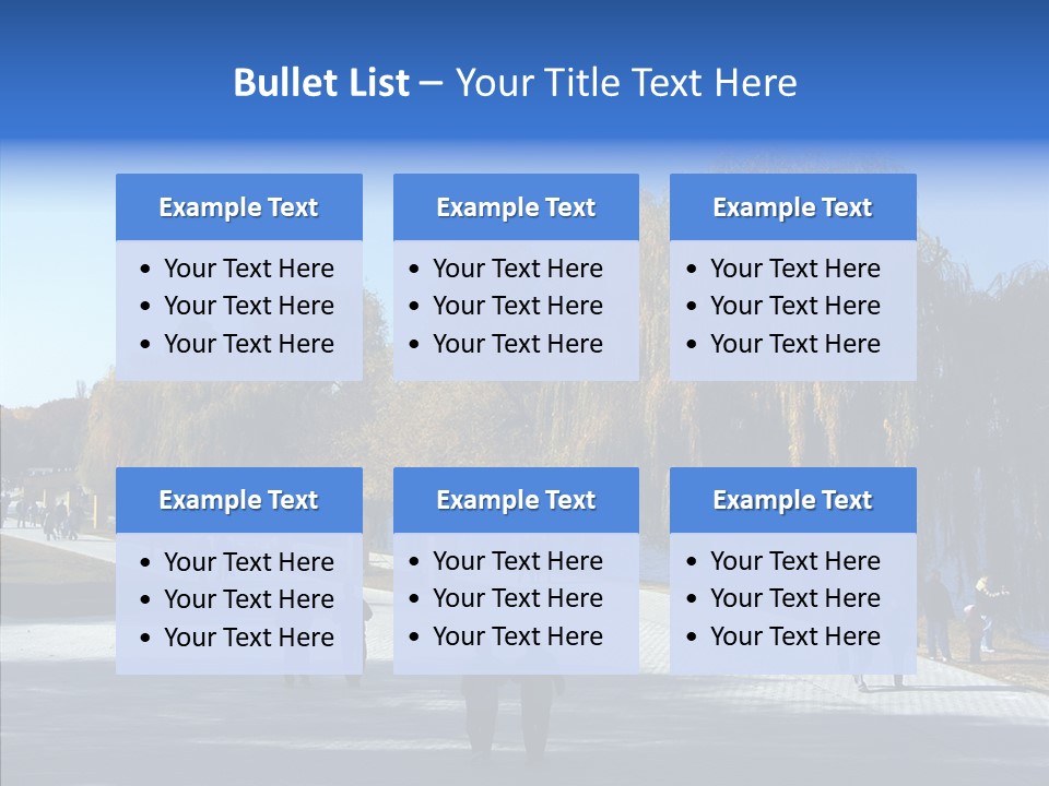Playtime Recreation Path PowerPoint Template