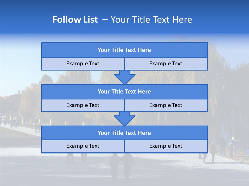Playtime Recreation Path PowerPoint Template