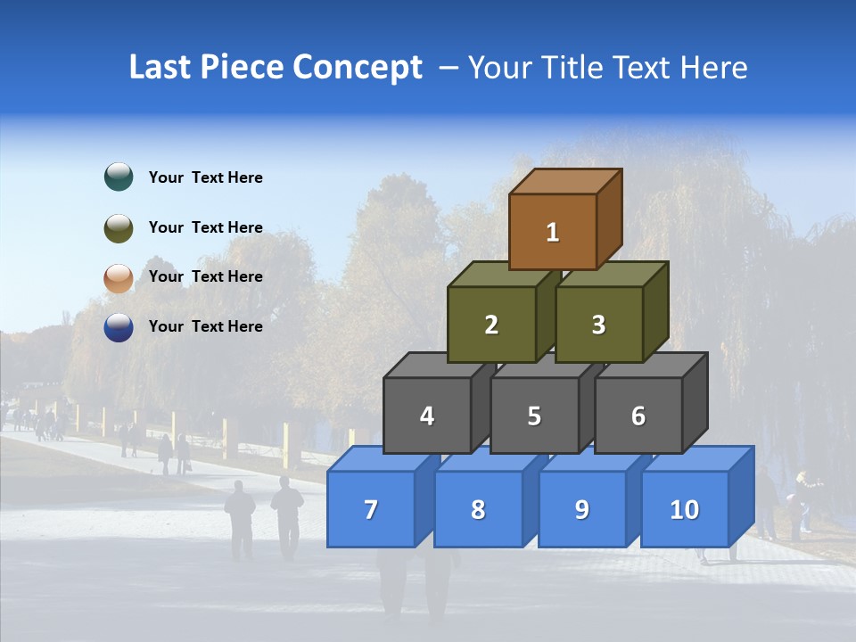 Playtime Recreation Path PowerPoint Template