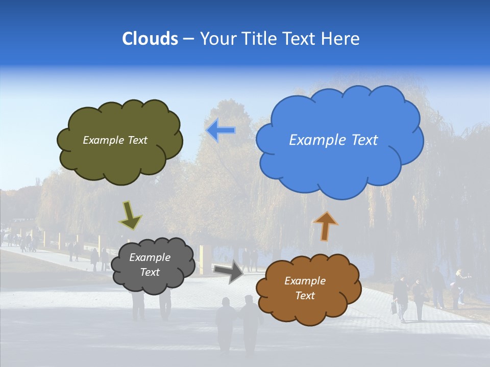 Playtime Recreation Path PowerPoint Template