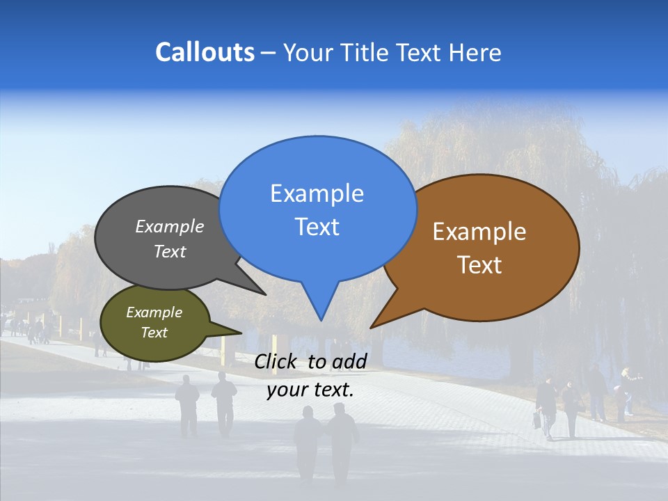 Playtime Recreation Path PowerPoint Template