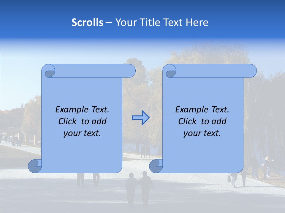 Playtime Recreation Path PowerPoint Template