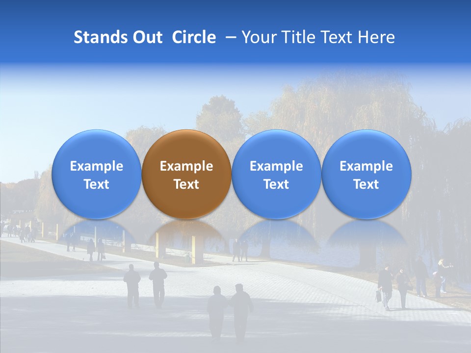 Playtime Recreation Path PowerPoint Template